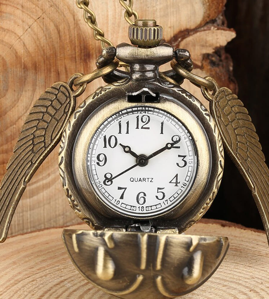 YouBella Pocket Watch Pendant with Chain for Husband Unique Memorable Gift Dual Purpose Stainless Steel Clock for Men (YBWATCH_0032)